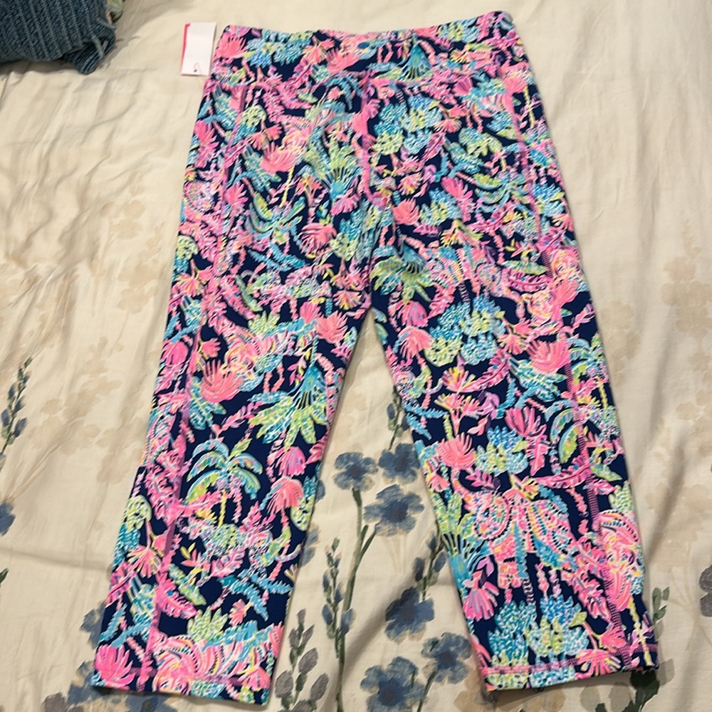 NWT Lilly Pulitzer luxletic cropped leggings XL - Picture 6 of 9